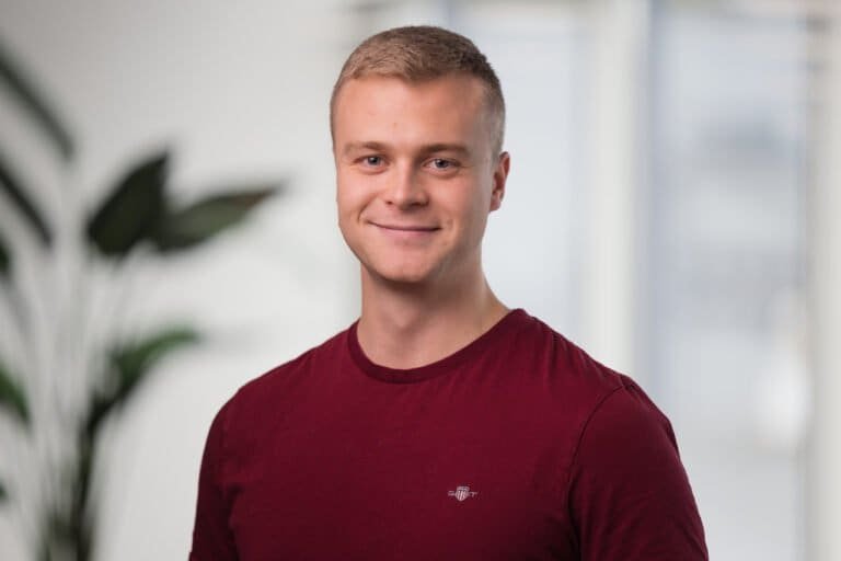 Portrett av Tobias Moseid