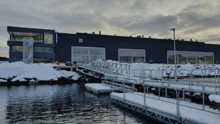 Utvalgt bilde for Nord-Norges største og mest moderne lakseslakteri